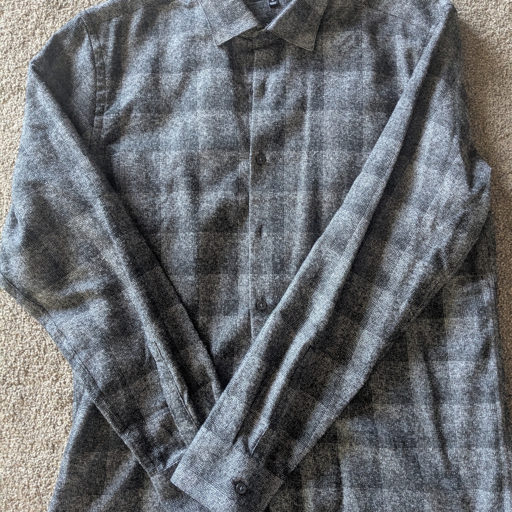 Men’s Westzeroone Lightweight Flannel Shirt - Size Large
